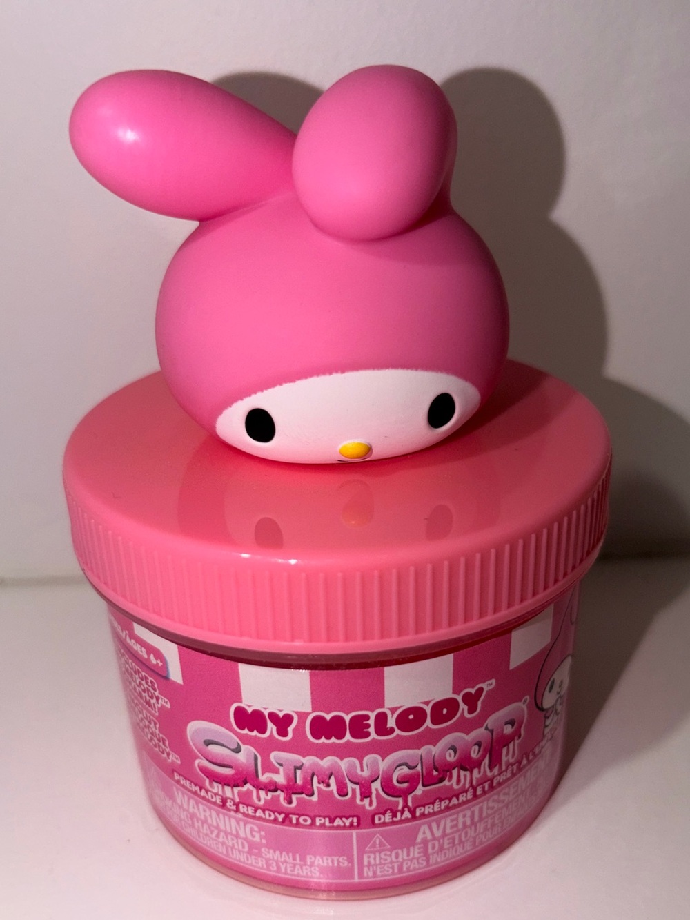 💖 My Melody Slimygloop Pink Bubblegum Scented Slime 8 oz Sanrio NEW Sealed